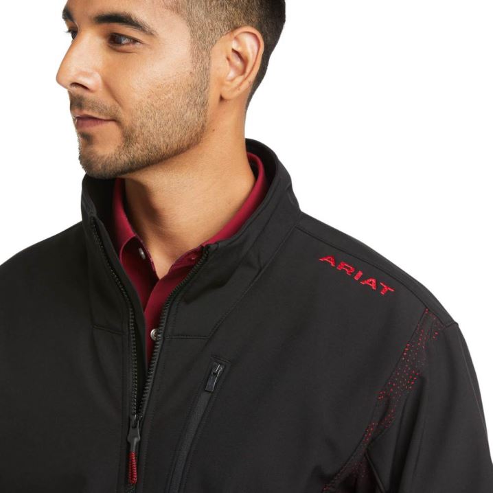 Ariat Vernon Vent Softshell Jacket Schwarz | e6BspeL1