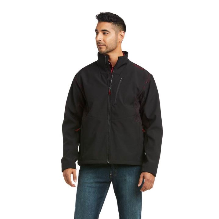 Ariat Vernon Vent Softshell Jacket Schwarz | e6BspeL1