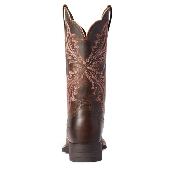 Ariat West Bound Western Boot Braun | mQxJcd45