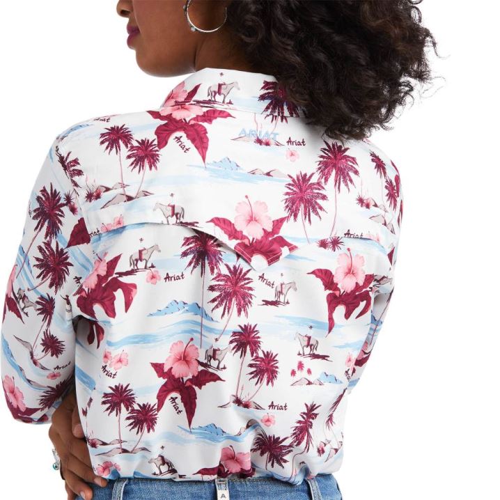 Ariat Western VentTEK Stretch Shirt Lost In Paradise | N6bHF2Iu