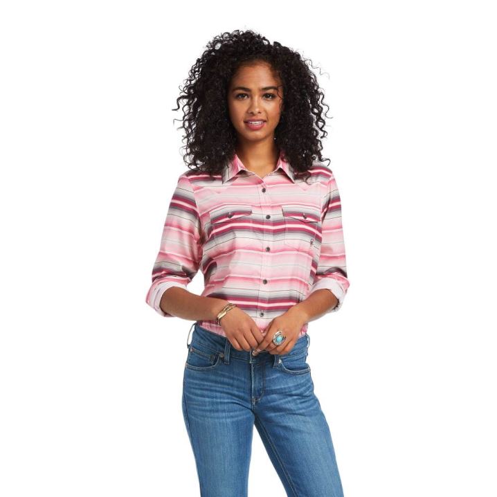 Ariat Western VentTEK Stretch Shirt Stripes | Tvo9CfJl