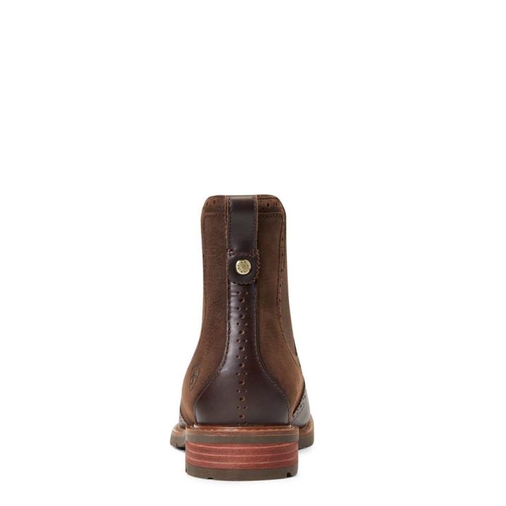 Ariat Wexford Brogue Wasserdichte Schokolade Braun | YtxA1iDO