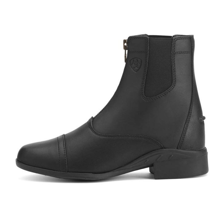 Ariat Women's Scout Zip Paddock Boot Schwarz | IRJl0qTu