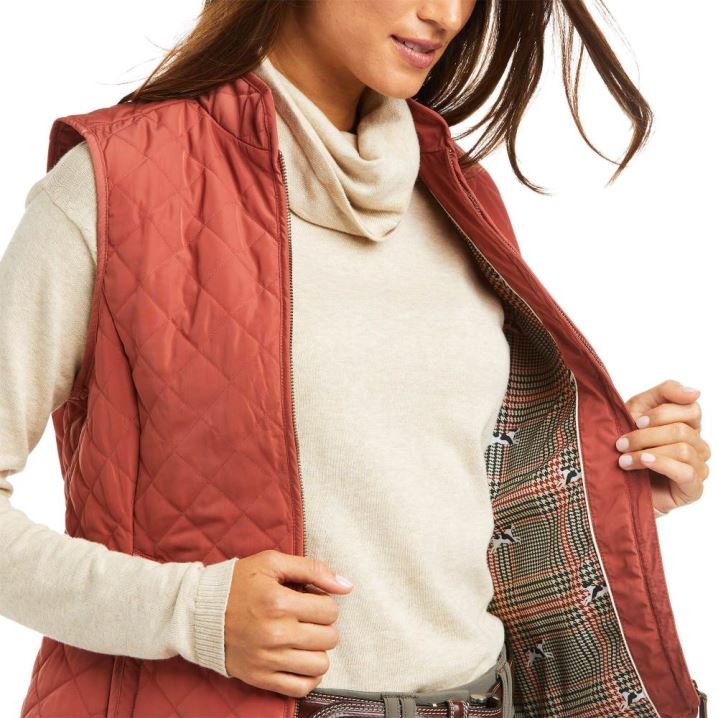 Ariat Woodside Vest Marsala | qp382Mlw