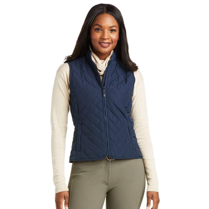 Ariat Woodside Vest Navy | FFp0QucU