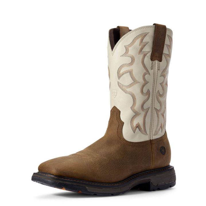 Ariat WorkHog Arbeits Boot Braun | F834ZwWL