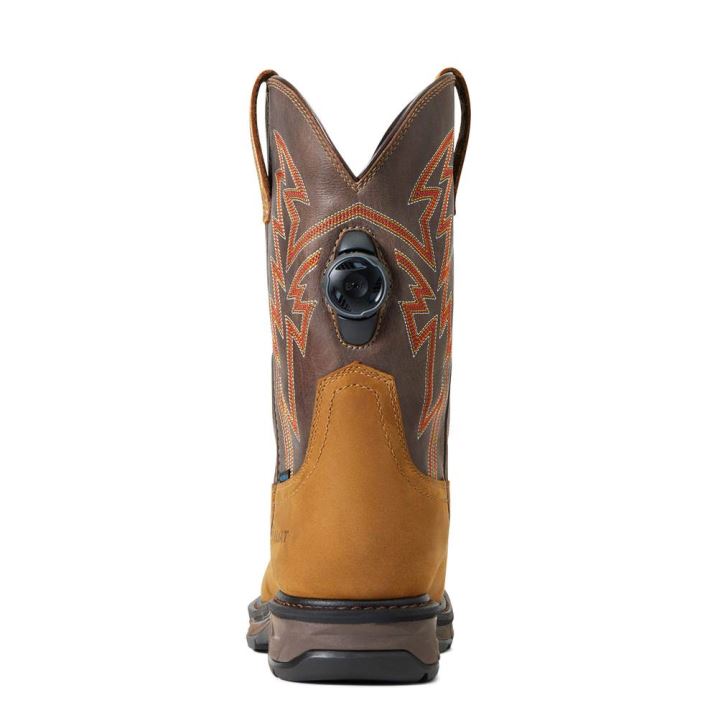 Ariat WorkHog XT BOA Wasserdichte Arbeits Boot Aged Bark | uB5OYew7