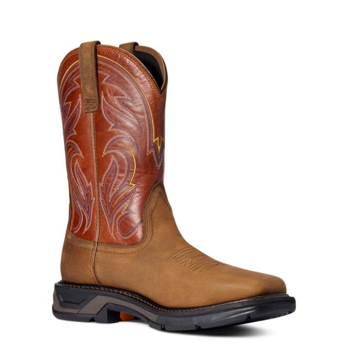 Ariat WorkHog XT Cottonwood Arbeits Boot Dunkel | HtegQ0s7