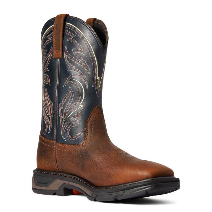 Ariat WorkHog XT Cottonwood Arbeits Boot Braun | h8gCs3CX