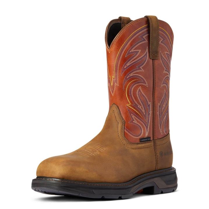 Ariat WorkHog XT Cottonwood Carbon Kappe Arbeits Boot Dunkel | caK7yKLN