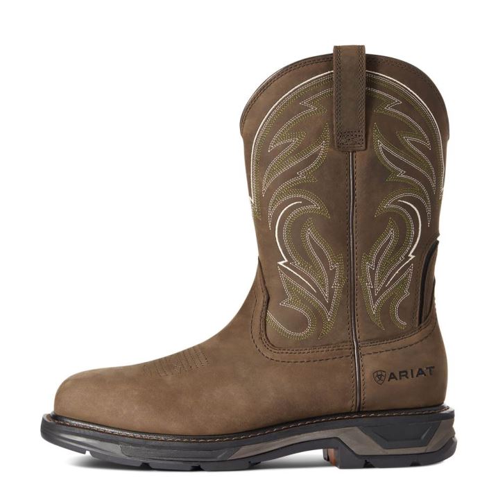 Ariat WorkHog XT Cottonwood Carbon Kappe Arbeits Boot Braun | tln9m2jO