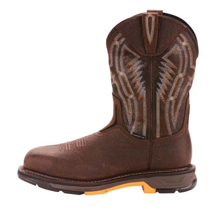 Ariat WorkHog XT Dare Carbon Kappe Arbeits Boot Braun | NOkZOuwX