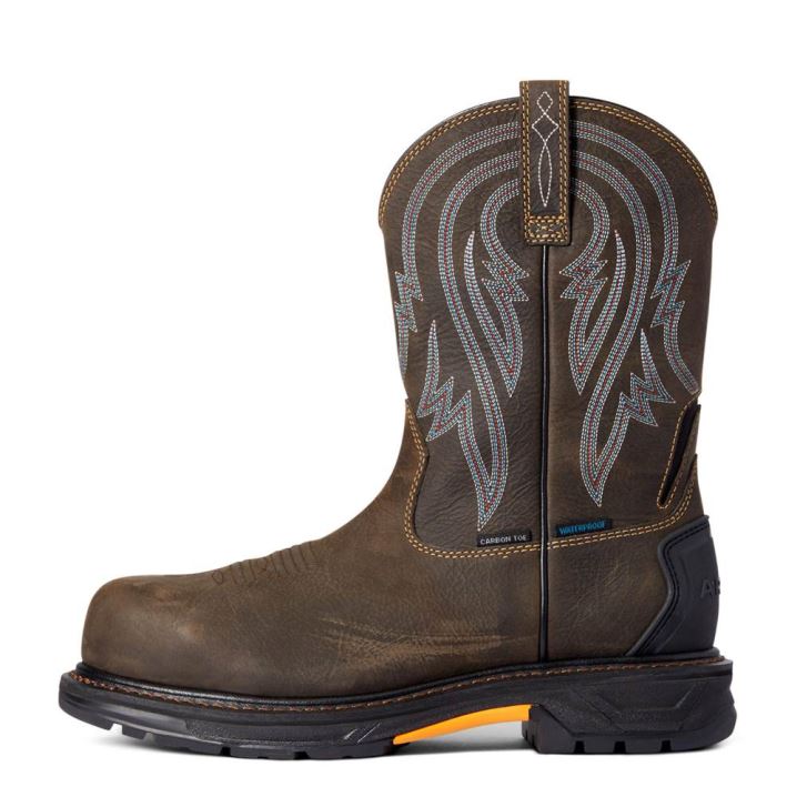 Ariat WorkHog XT Tumbleweed Wasserdichte Carbon Kappe Arbeits Boot Kaffee | raHKEnq9