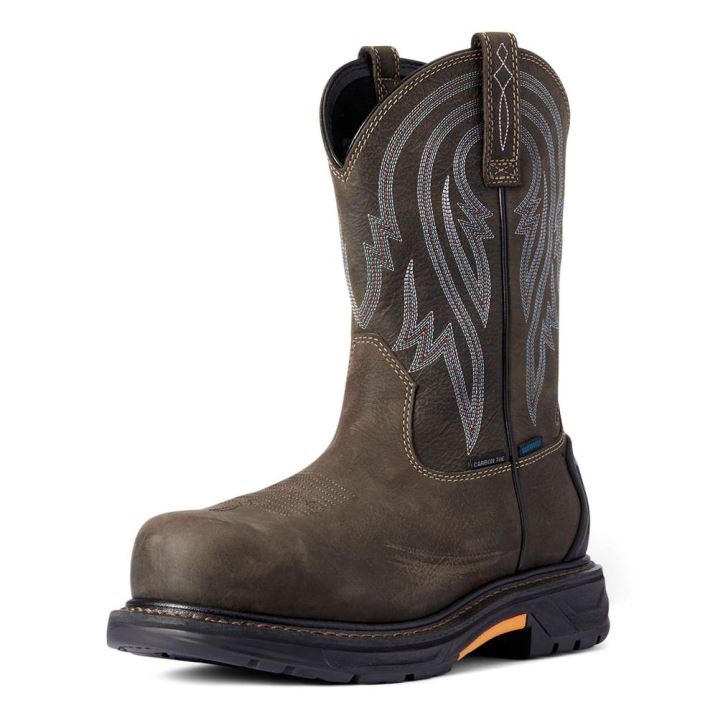 Ariat WorkHog XT Tumbleweed Wasserdichte Carbon Kappe Arbeits Boot Kaffee | raHKEnq9