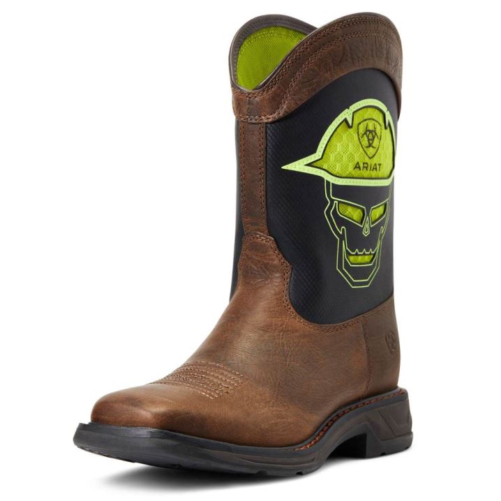 Ariat WorkHog XT VentTEK All-Nighter Western Boot Rowdy Rust | WhPVGZCj