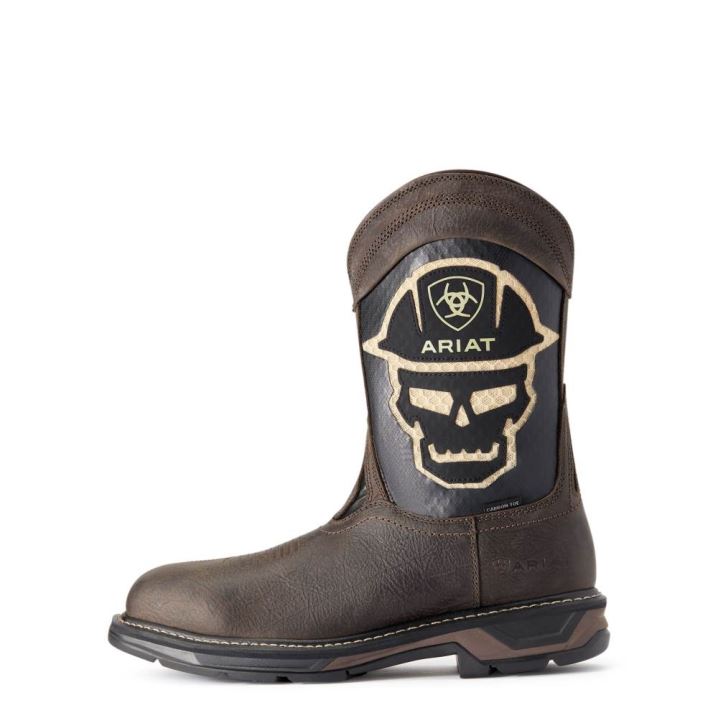 Ariat WorkHog XT VentTEK Bold Carbon Kappe Arbeits Boot Kaffee | 96i5dBg1