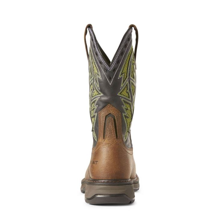 Ariat WorkHog XT VentTEK Spear Carbon Kappe Arbeits Boot Braun | HX4V5XEt