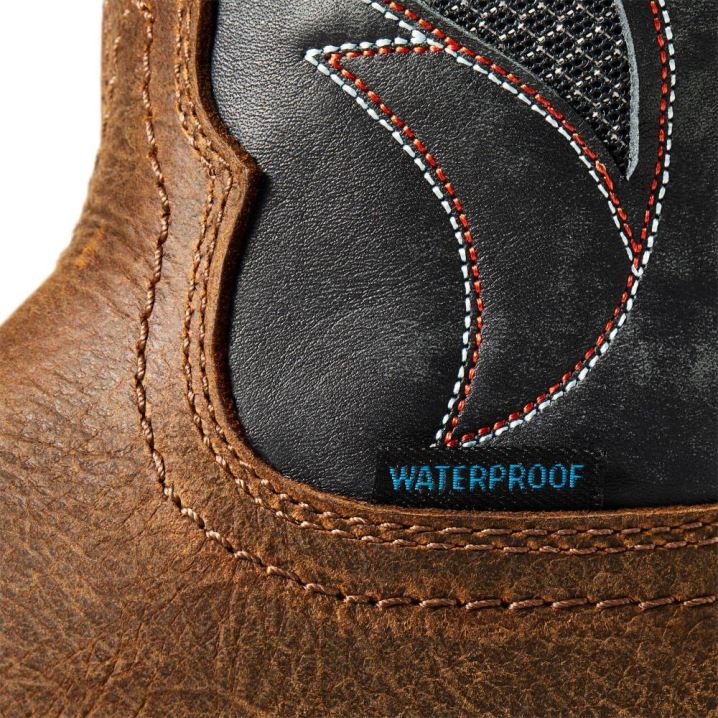 Ariat WorkHog XT VentTEK Wasserdichte Arbeits Boot Braun | ClhGb0K1