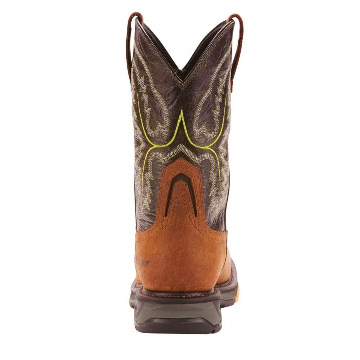 Ariat WorkHog XT Wasserdichte Arbeits Boot Tumbled Bark | W6GDuuOA