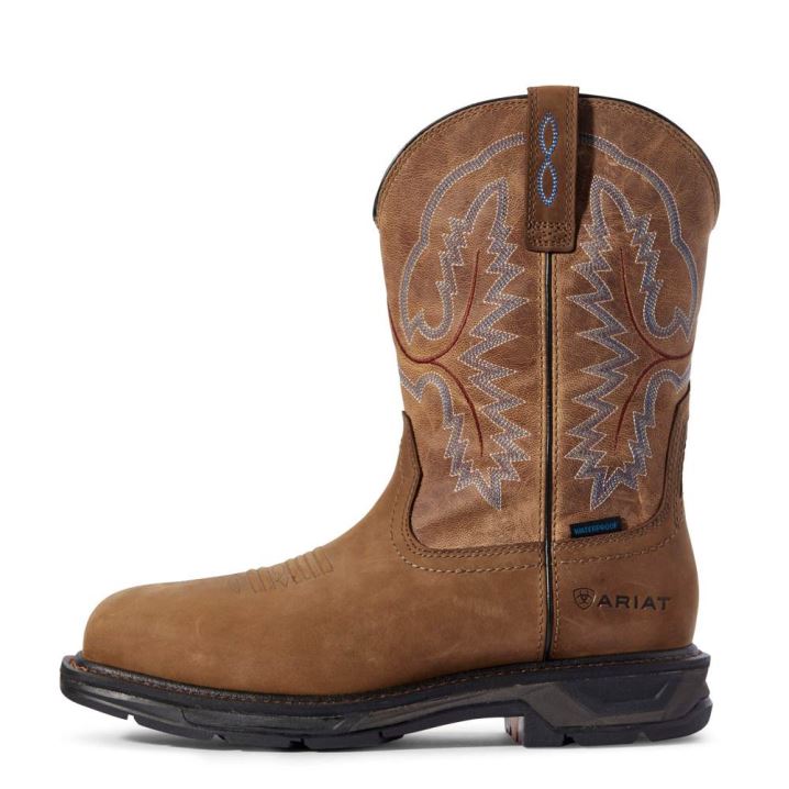 Ariat WorkHog XT Wasserdichte Arbeits Boot Braun | XPRBxIeq