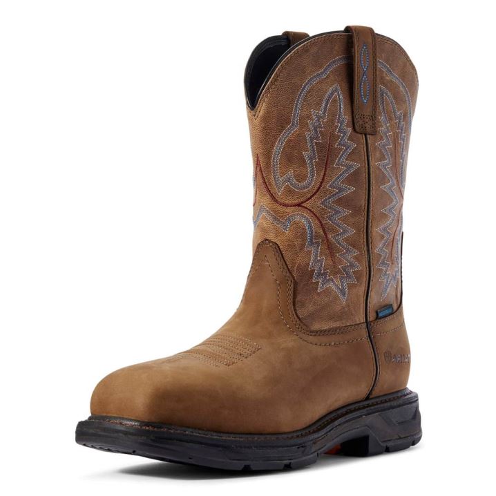 Ariat WorkHog XT Wasserdichte Arbeits Boot Braun | XPRBxIeq