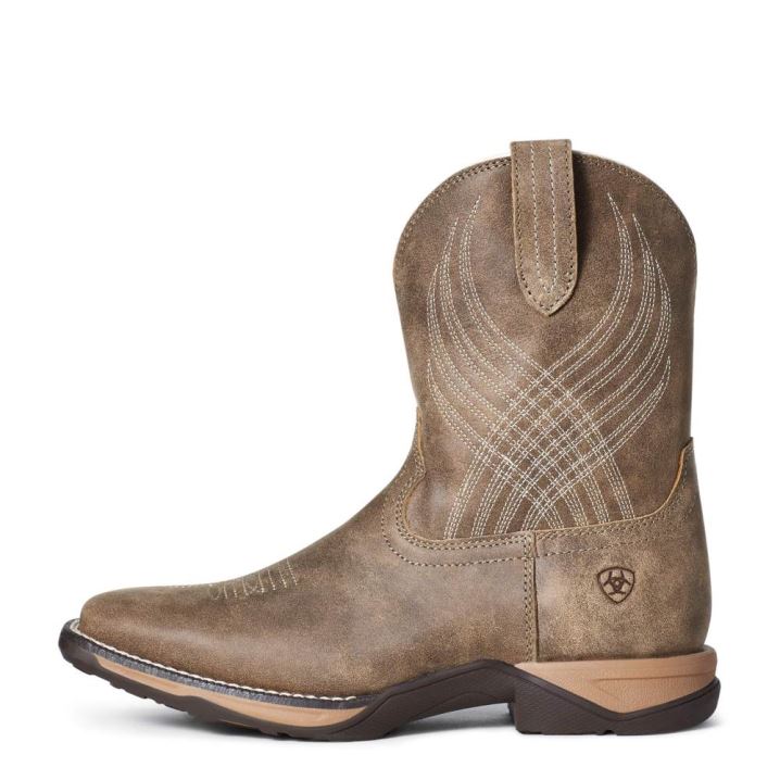 Ariat Youth Anthem Western Boot Braun | PLuXWSUV