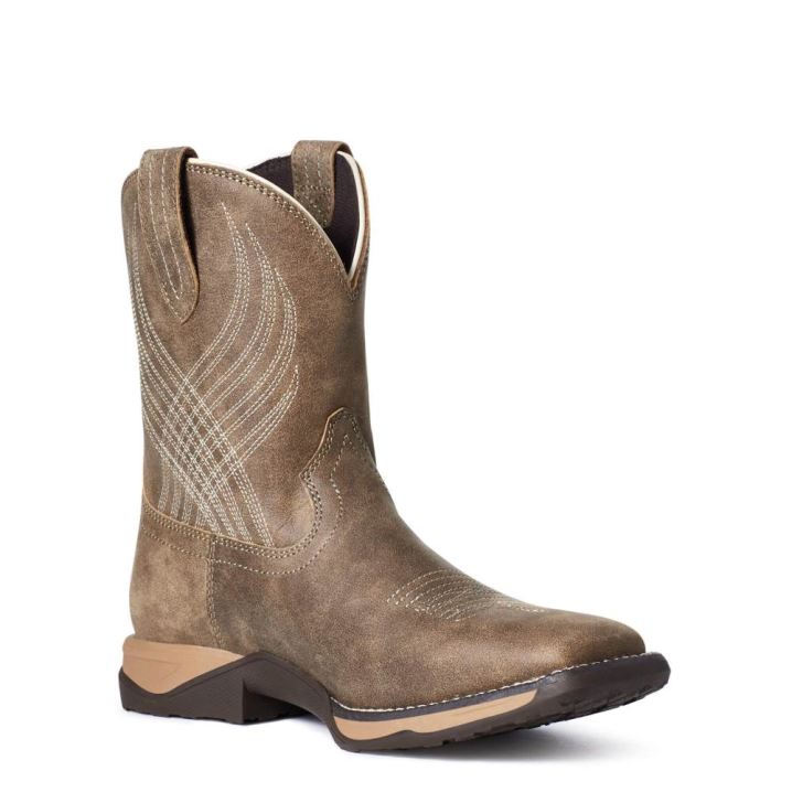 Ariat Youth Anthem Western Boot Braun | PLuXWSUV