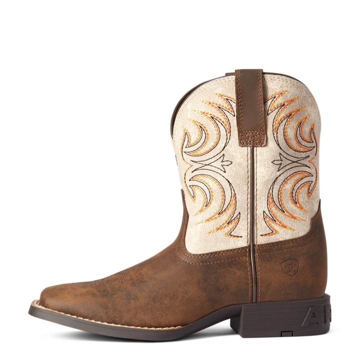 Ariat Youth Storm Western Boot Braun | Fzvy63gu