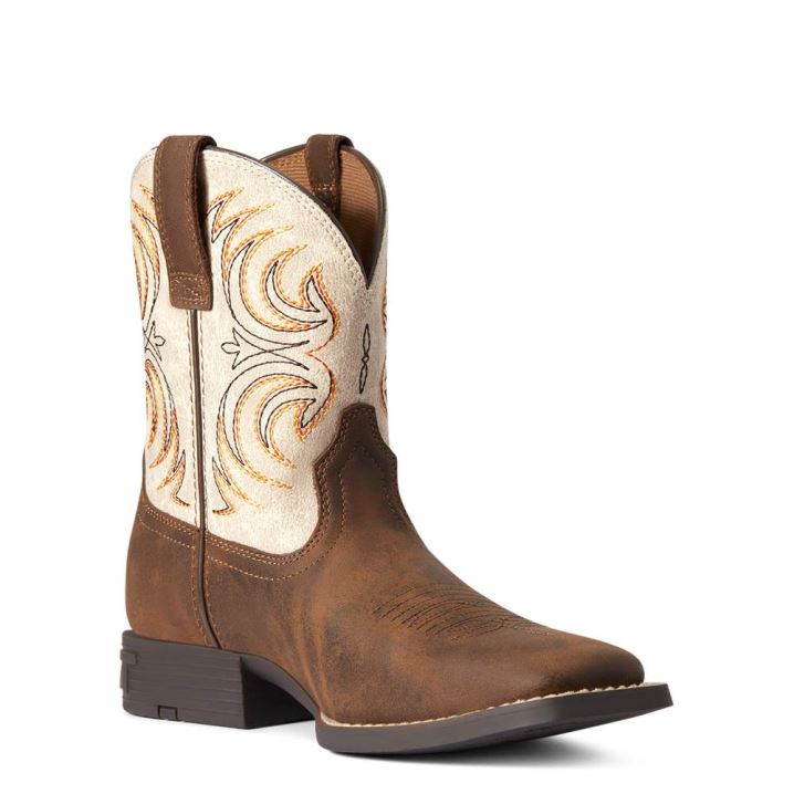 Ariat Youth Storm Western Boot Braun | Fzvy63gu